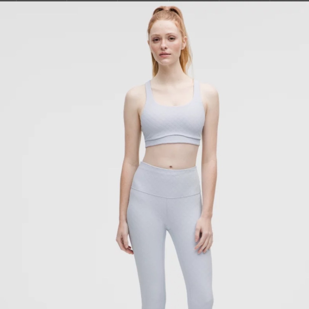 NWT LULULEMON 3D JACQUARD DIAMOND TRAIN HIGH RISE TIGHT 25”